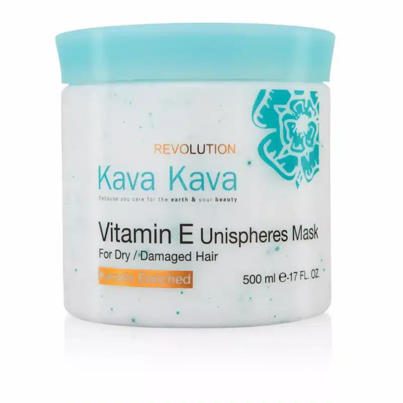 מסכת הזנה אורגנית פיצפוצי קראטין 500 מ"ל קווה קווה | Kava Kava Vitamin E