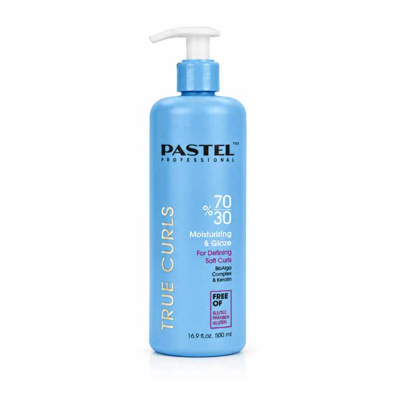 קרם גלייז 70/30 לעיצוב תלתלים 500 מ"ל פסטל | PASTEL