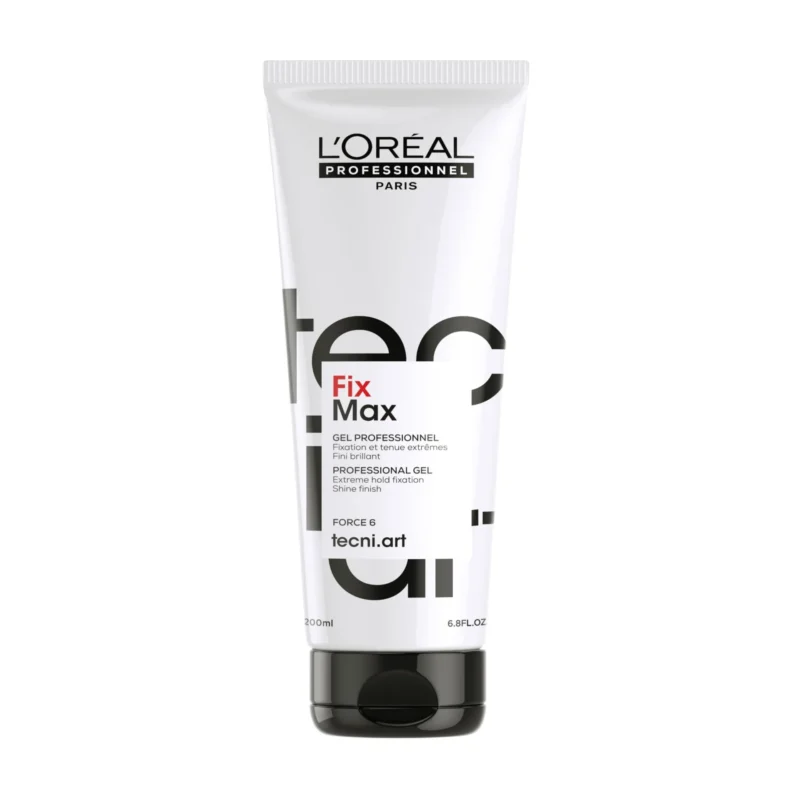 ג'ל פיקס מקס לעיצוב שיער חוזק 6 לוריאל | LOREAL Tecni Art Fix Max