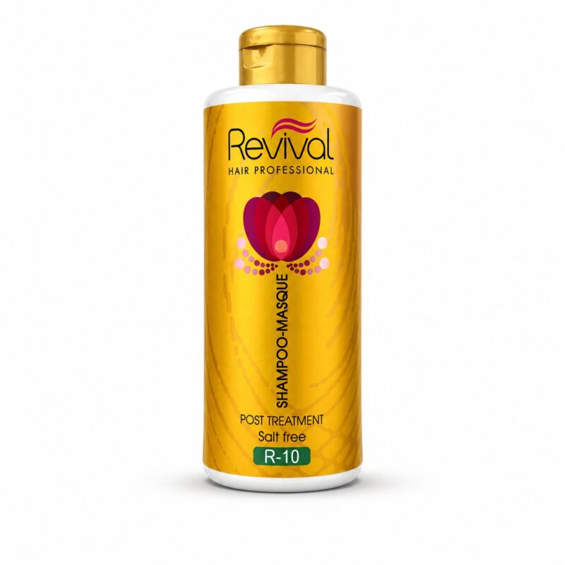 שמפו ללא מלחים לשיער לאחר החלקה 1000 מ"ל | Revival Keratin Shampoo