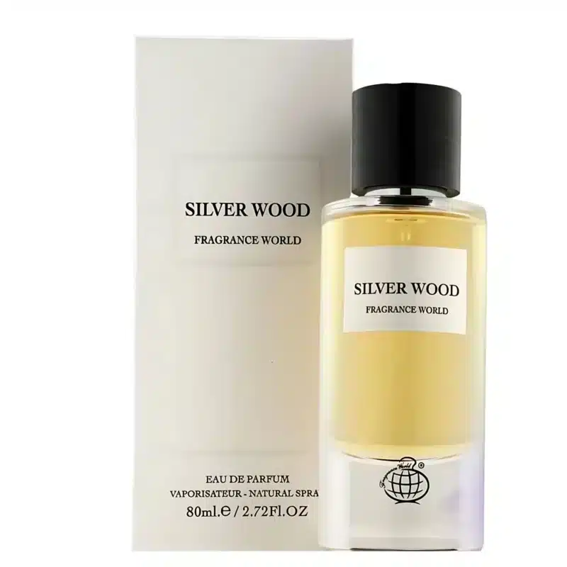 בושם יוקרתי לגבר 80 מ"ל Fragrance World | Silver Wood
