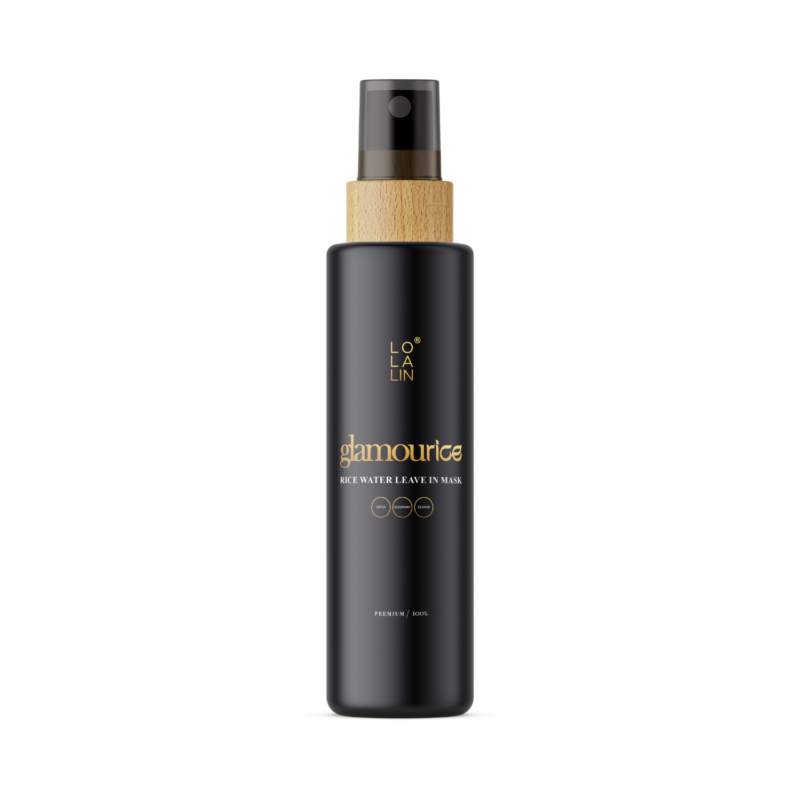מסכה ללא שטיפה לשיער ממי אורז 250 מ"ל לולה לין | LOLALIN