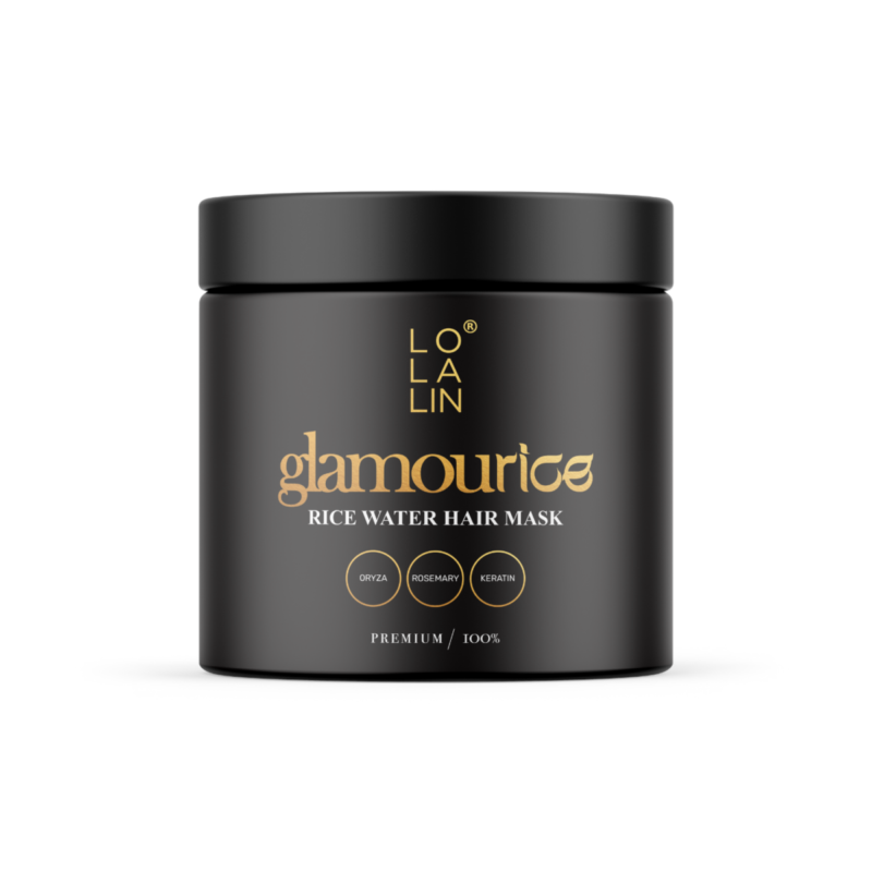 מסכה לשיער ממי אורז 500 מ"ל לולה לין | LOLALIN