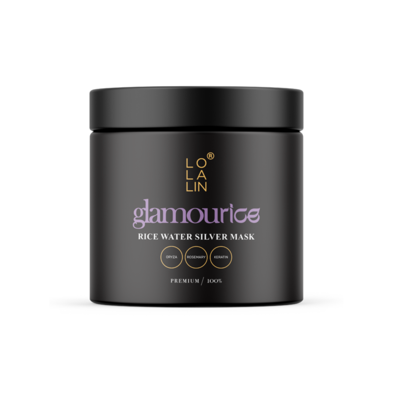 מסכה סילבר לשיער ממי אורז 500 מ"ל לולה לין | LOLALIN