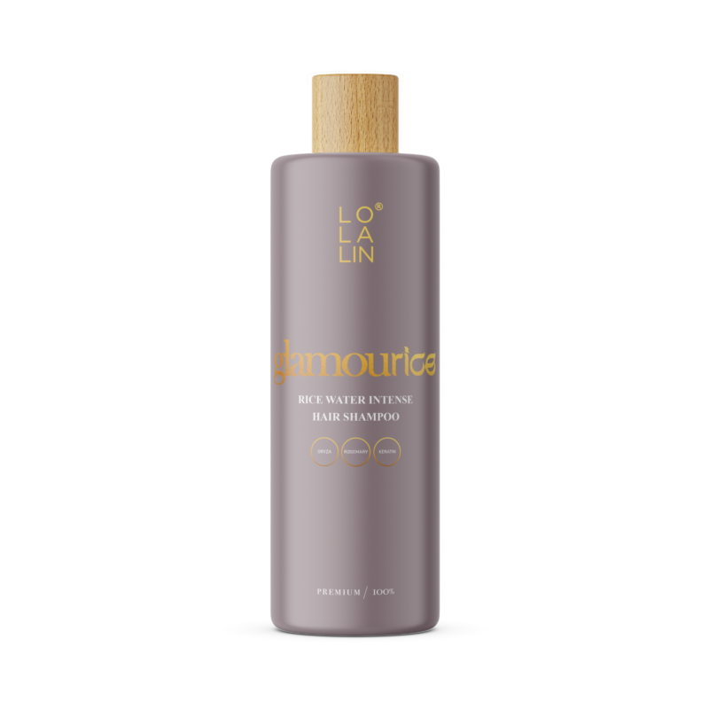 שמפו משקם לשיער ממי אורז 500 מ"ל לולה לין | LOLALIN