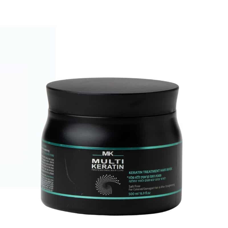 מסכה קראטין ללא מלחים לשיקום והזנה 500 מ"ל ג'ויה | JOYA Multi Keratin