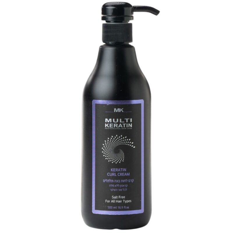 קרם לחות בונה תלתלים ללא מלחים 500 מ"ל ג'ויה | JOYA Multi Keratin