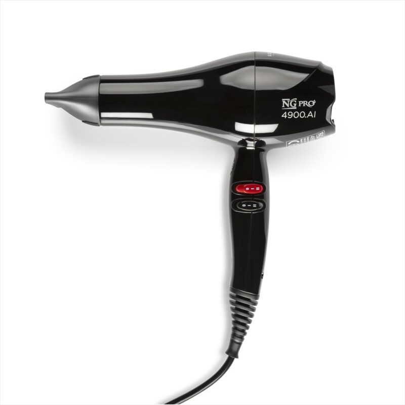 מייבש שיער מקצועי 4900AI עם מנוע BLDC חזק וקל במיוחד | G.COSMETICS