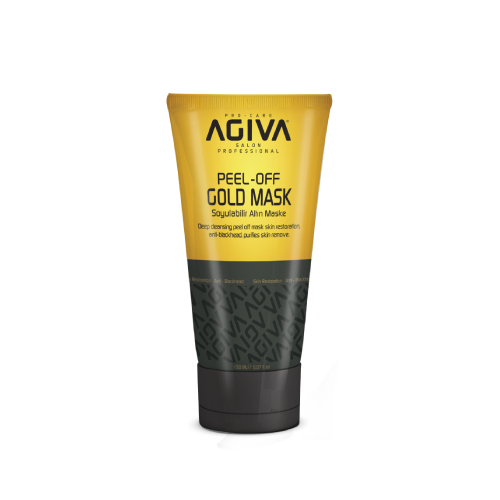 מסכת זהב לעור הפנים פיל-אוף 150 מ"ל אגיבה | Agiva Gold Peel Off Mask