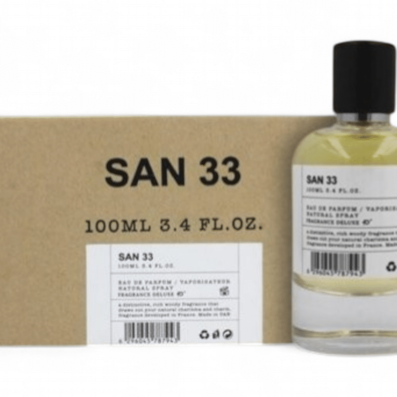 בושם יוניסקס SAN 33 Fragrance Deluxe - בהשראת Santal 33 Le Labo EDP