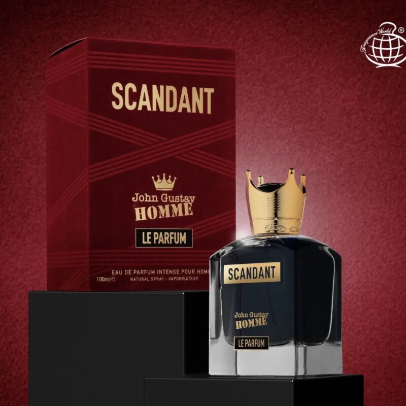 בושם גברי עוצמתי John Gustav Homme Scandant Le Parfum 100ml EDP – בהשראת Scandal Pour Homme Le Parfum
