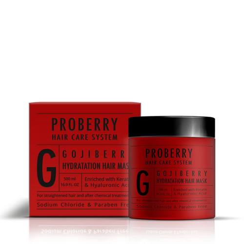 מסכה לשיער מוחלק 500 מ״ל פרוברי | PROBERRY