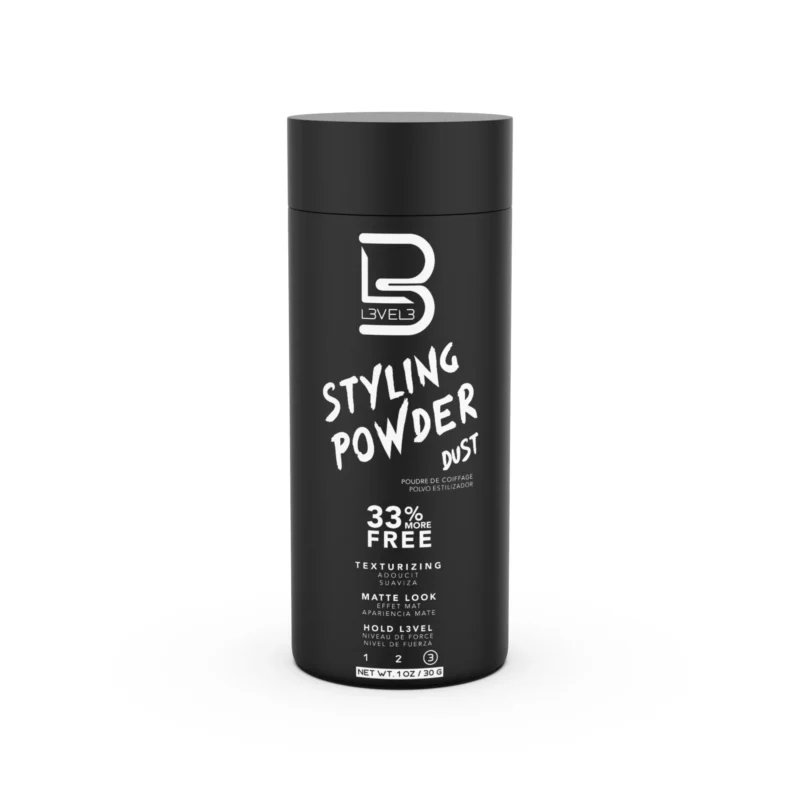 אבקת נפח לעיצוב ועיבוי השיער 30 גרם | LEVEL 3 STYLING POWDER