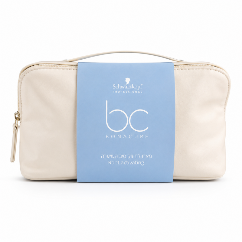 מארז נגד נשירת שיער + תיק רחצה | Schwarzkopf BC Bonacure Root Activating