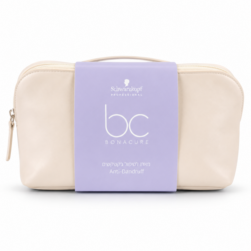 מארז לטיפול בקשקשים + תיק רחצה | Schwarzkopf BC Bonacure