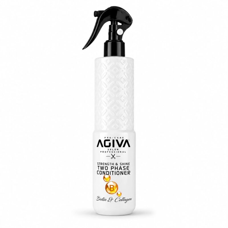 מרכך ללא שטיפה אמינו קרטין 400 מ"ל אגיבה | Agiva Two Phase Conditioner Amino Keratin