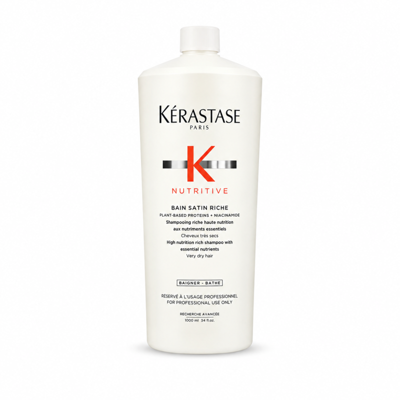 שמפו נוטריטיב Bain Satin לשיער יבש ודק 1L קרסטס | Kerastase
